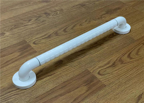 Anti Skid Disabled Wall Handles Plastic White Noctilucence